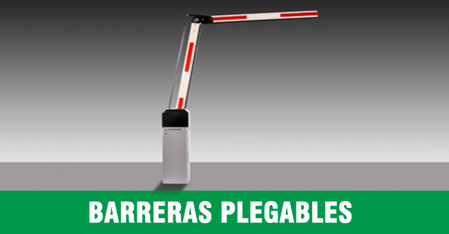 barreras plegables control de acceso vehicular galton systems venta camaras de seguridad surco lima peru